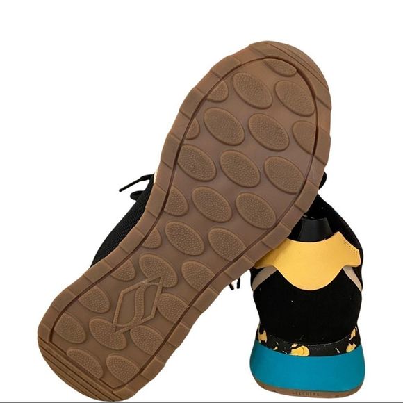 Skechers Heydayz Marathon Running Shoes/Sneakers 155491-BKMT size 8 NWT BLACK - Picture 5 of 7